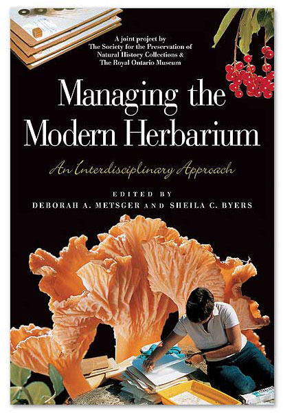 Managing the Modern Herbarium: book cover