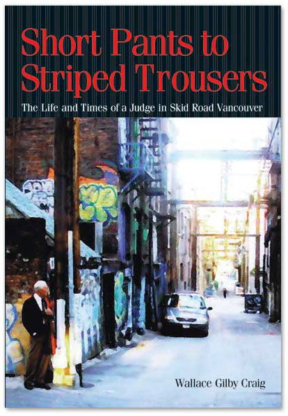 Short Pants to Striped Trousers: book cover