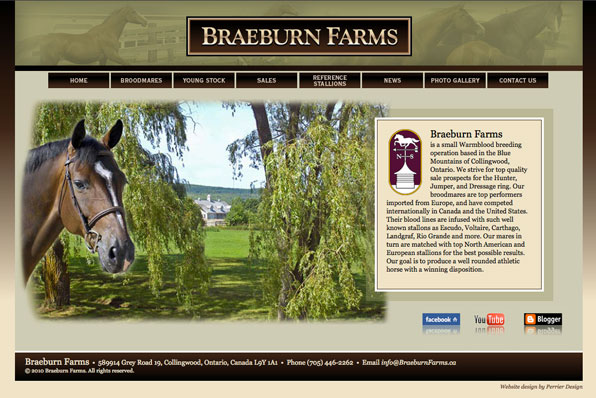Braeburn Farms website